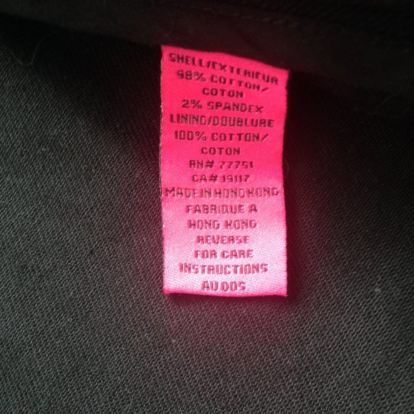 Betsey Johnson - Black Long Structured Denim Coat - Picture 12 of 12